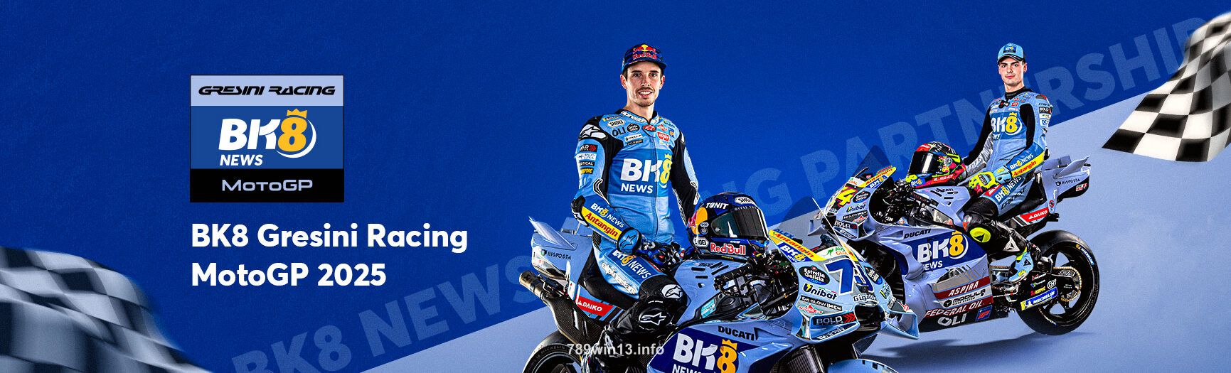Gresini Racing Team hợp tác cùng 789win13